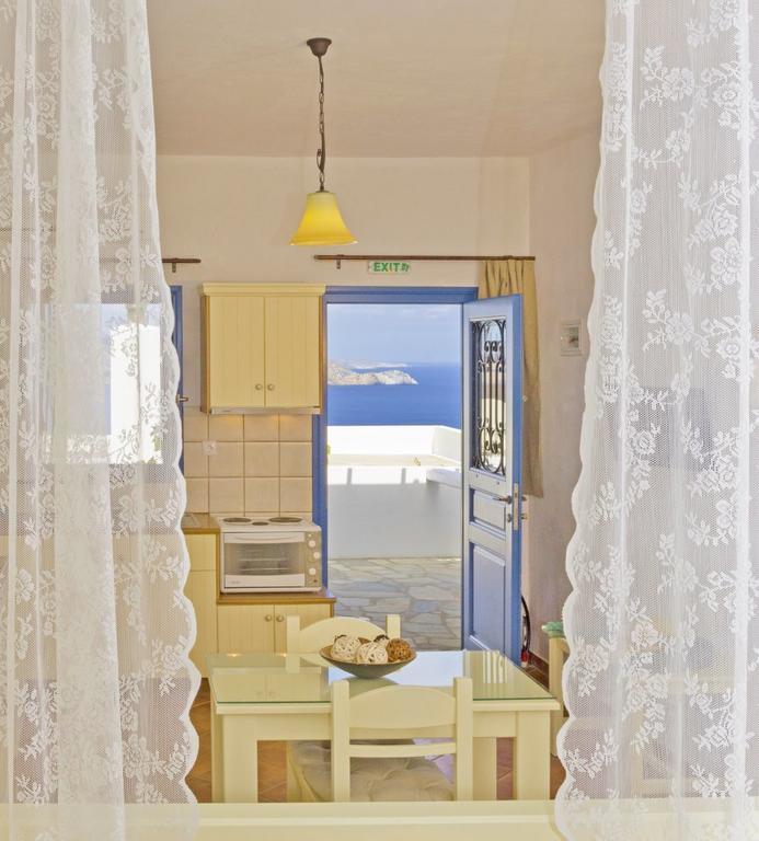 Ferienwohnung Aspro Mple Astypálaia Exterior foto