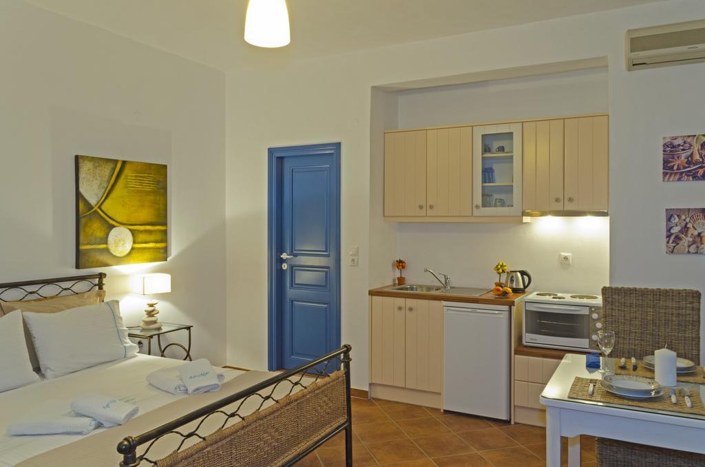 Ferienwohnung Aspro Mple Astypálaia Exterior foto